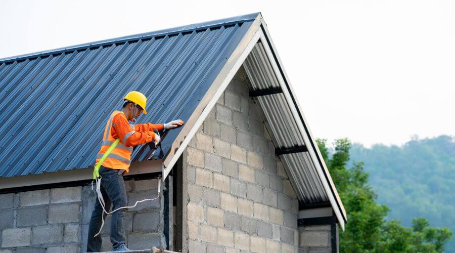 Professional metal roof installation in Jim Falls, WI